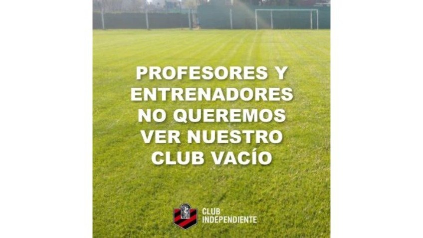 "Queremos trabajar, ¡Nada más triste que un club vacío!"